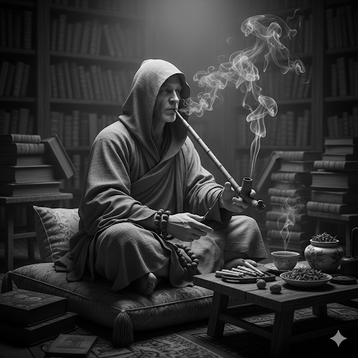 Monk in Monochrome